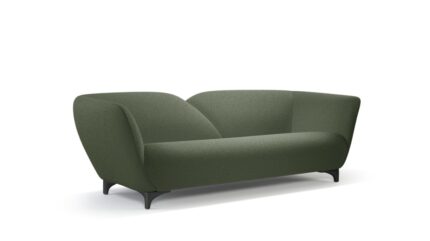 Perle grand canapé 3 places Tissu Orsetto
