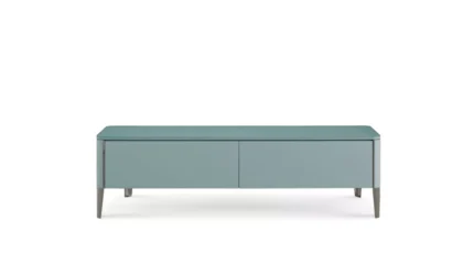 Rondo 2 - Meuble TV Verre Laqué