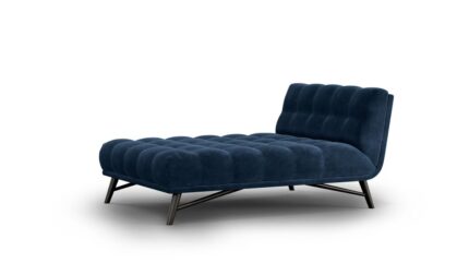 Profile chaise longue - Tissu Cabaret