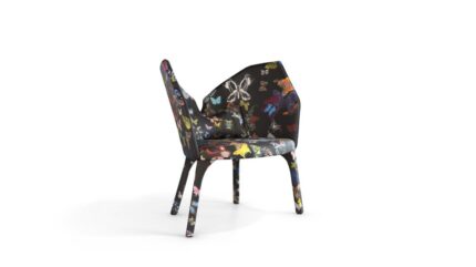 Lady b. fauteuil - Butterfly Parade Christian Lacroix - Tissu Butterfly